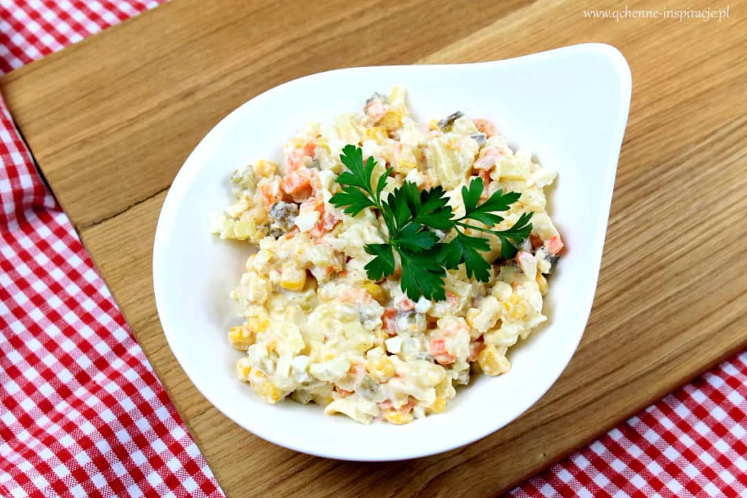 Sałatka jarzynowa dla cukrzyka: Majonez? Odkryj zdrowe zamienniki