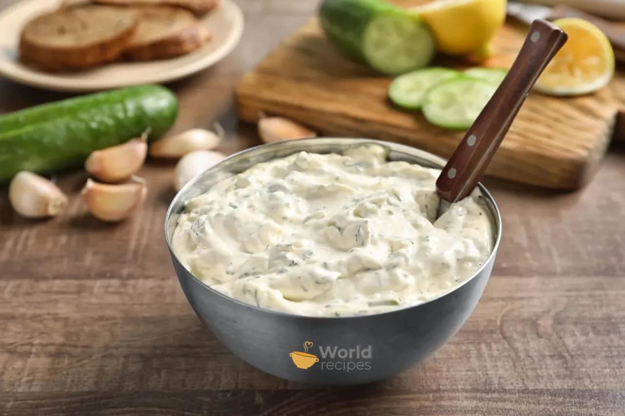 Sos czosnkowy z jogurtu: Jak zrobić idealny, lekki i gęsty?